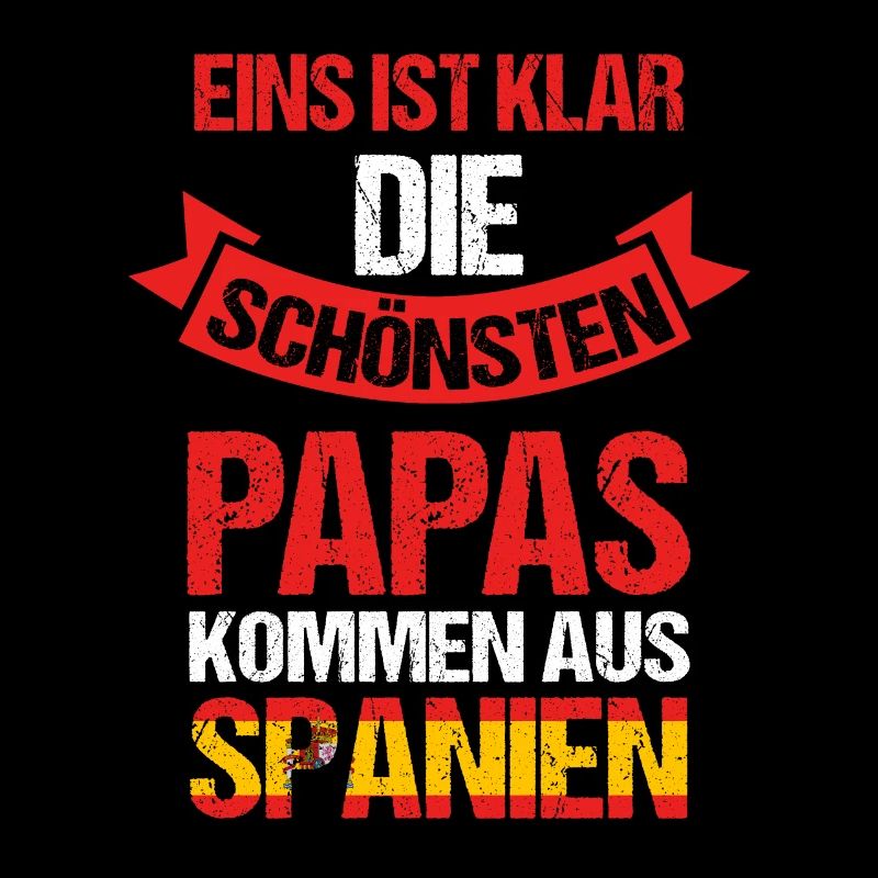 Spanier Papa Vater Vatertag Spanien