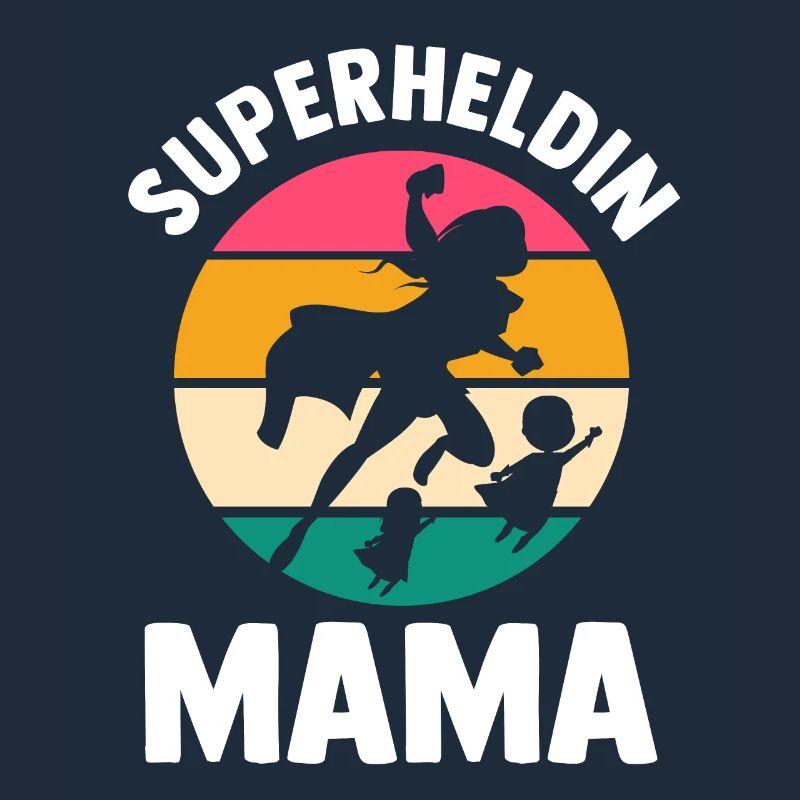 Mutter Superheldin Mama