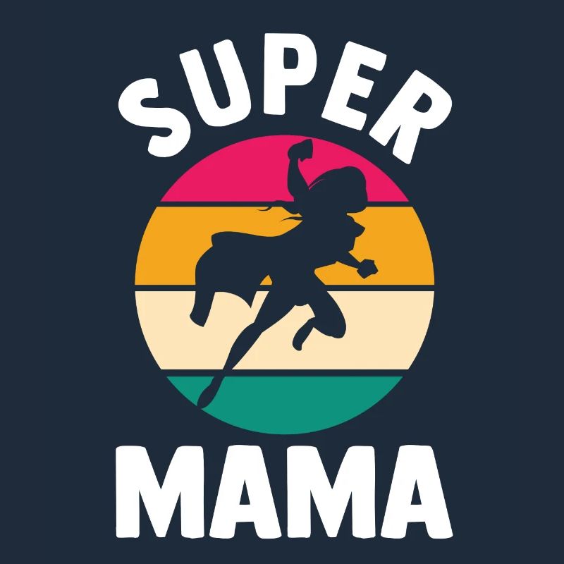 Mutter Superheldin Mama