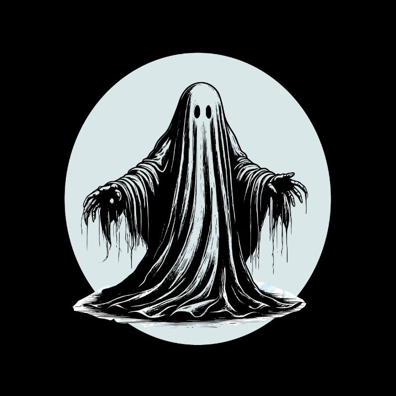 Conception graphique fantôme cool