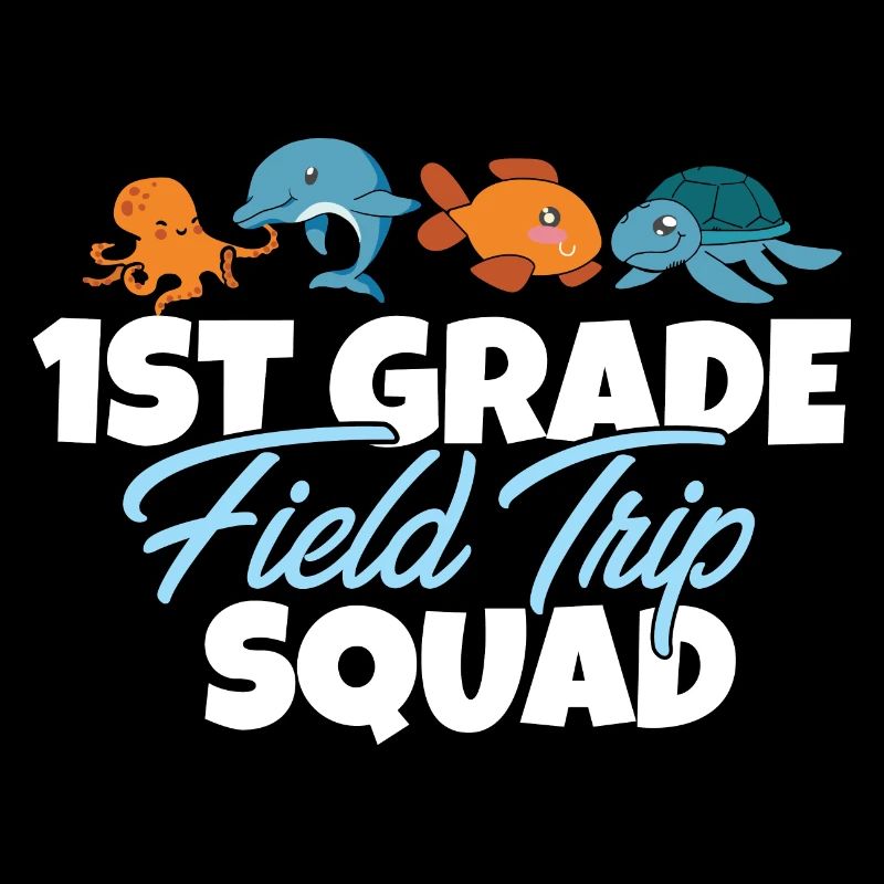 1st Grade Field Trip Squad Ocean Animals