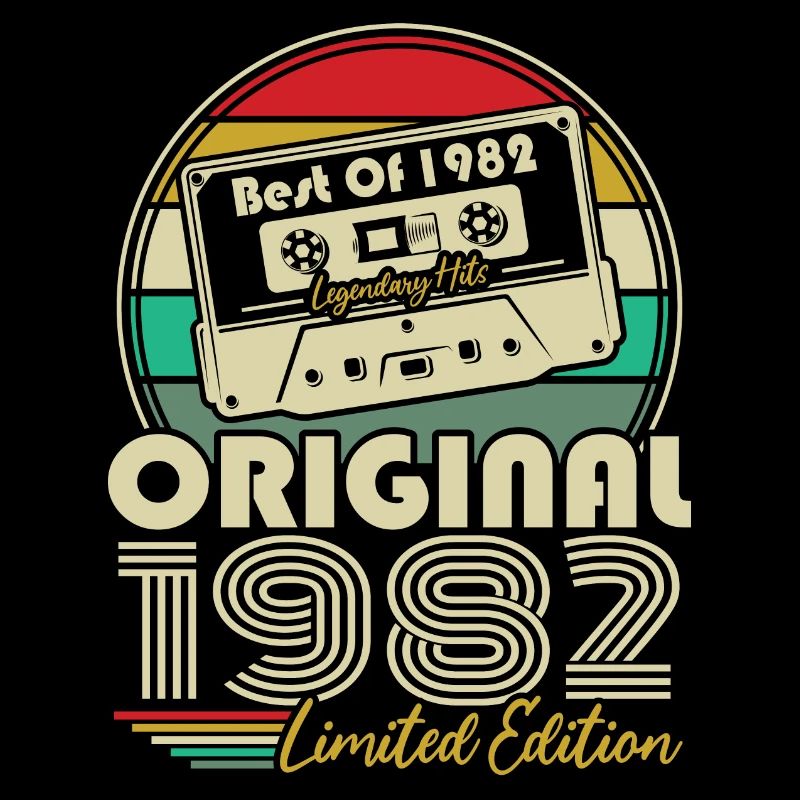 Original 1982 Vintage Geburtstagsgeschenk 1982
