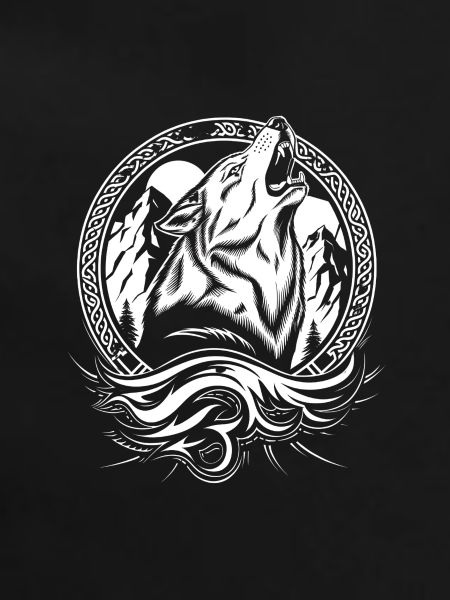 Wikinger-Wolf