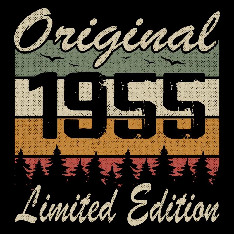 Vintage-Geburtstag originelle Geschenkidee 1955