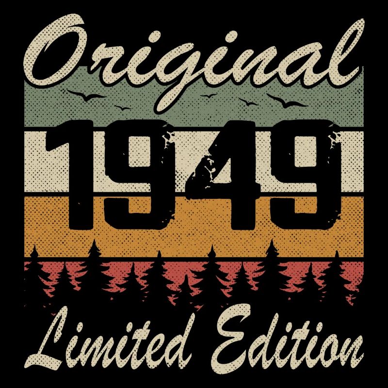 Vintage Geburtstag Original Geschenkidee 1949