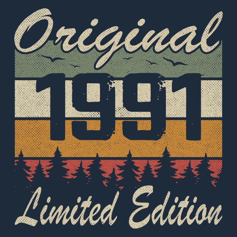 Vintage Geburtstag Original Geschenkidee 1991