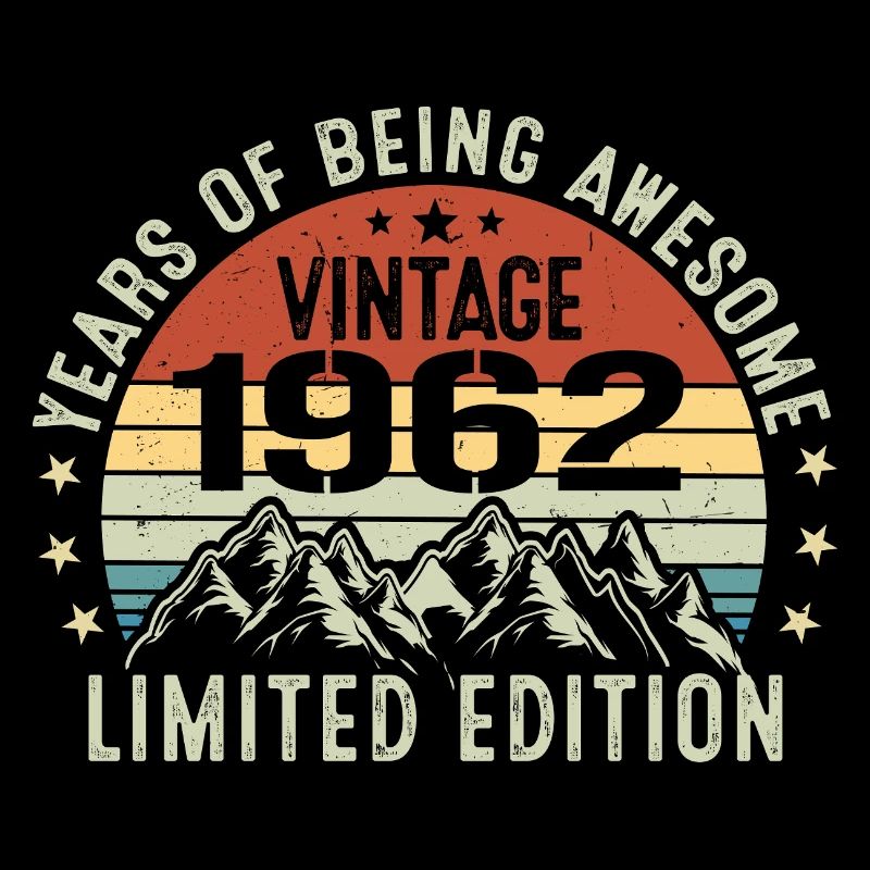 Gift to Celebrate Your Birth Year 1962