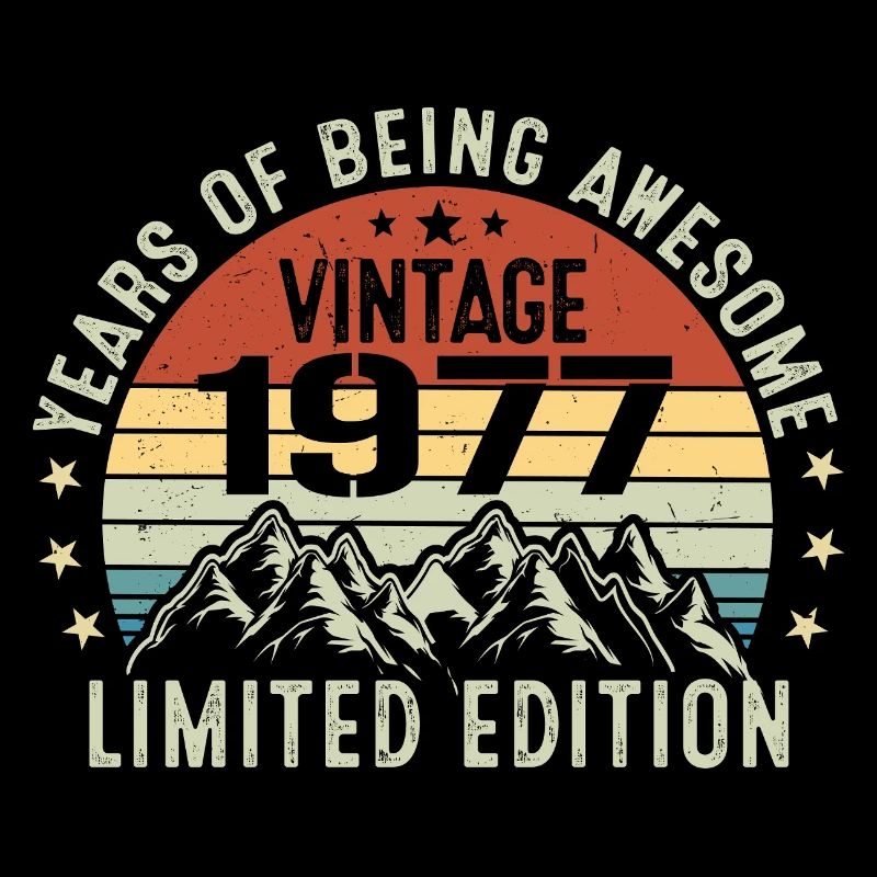 Gift to Celebrate Your Birth Year 1977