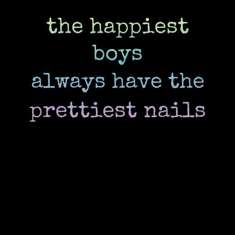 Les gars les plus heureux Les plus beaux ongles Nail Tech