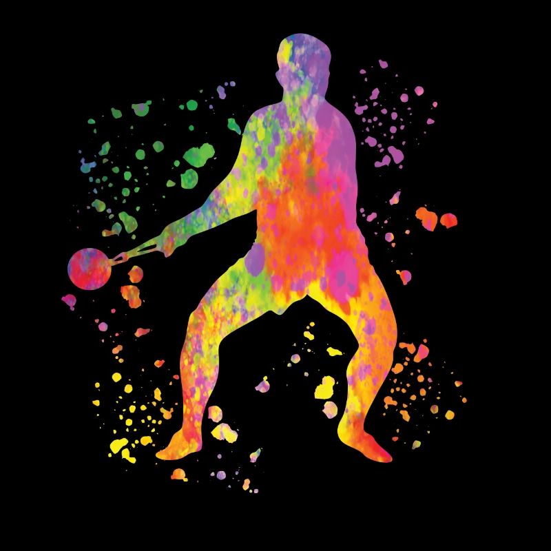 Diskuswerfer Colorsplash Diskuswurf