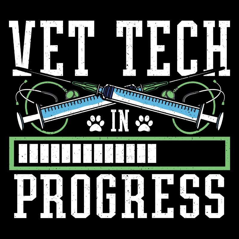 Veterinärtechniker Tierarzt Vet Tech in Progress