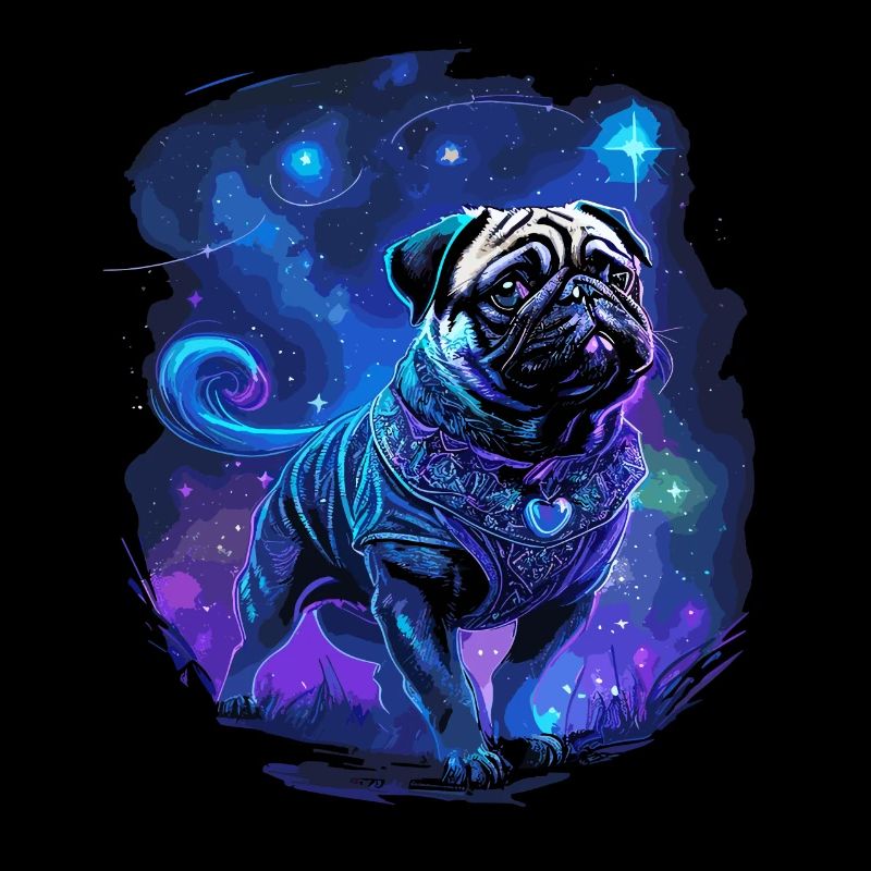 Mystical Pug Dog