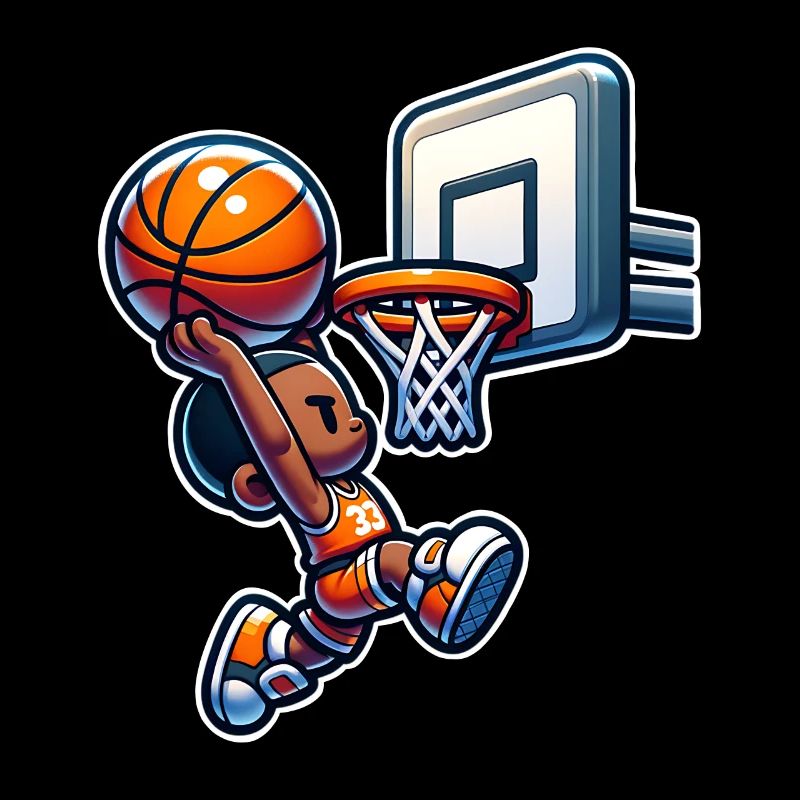 Dunking de basket-ball
