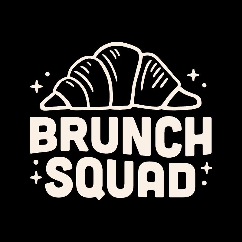 Brunch squad croissants