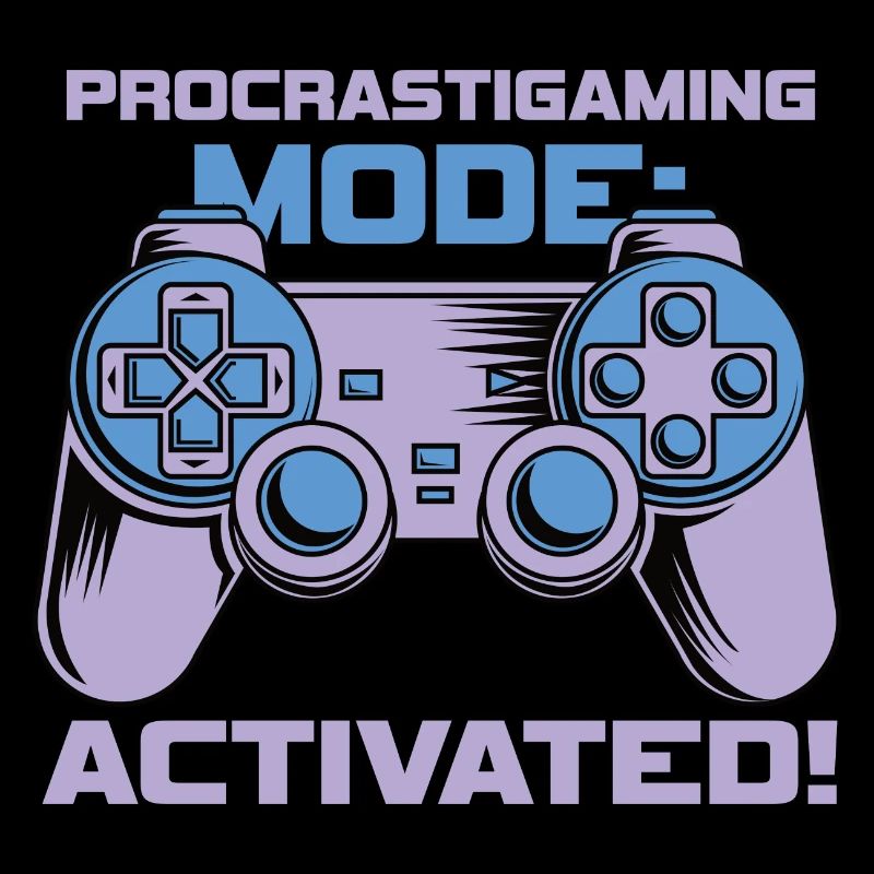 Gamer Procrastimode de jeu activé