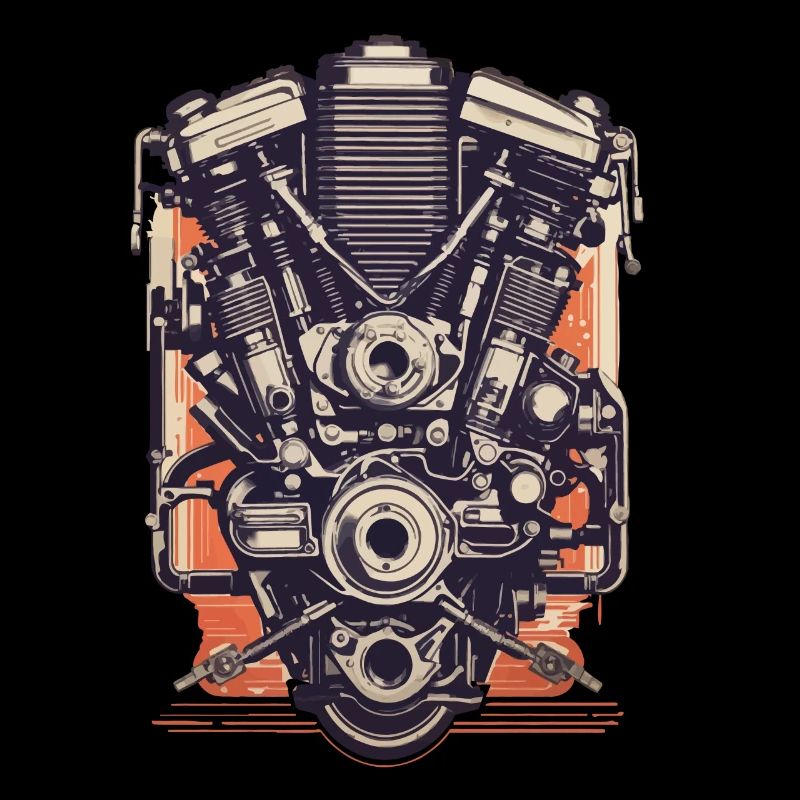 Motor Engineer Motor Vehicle Mechanic Vintage