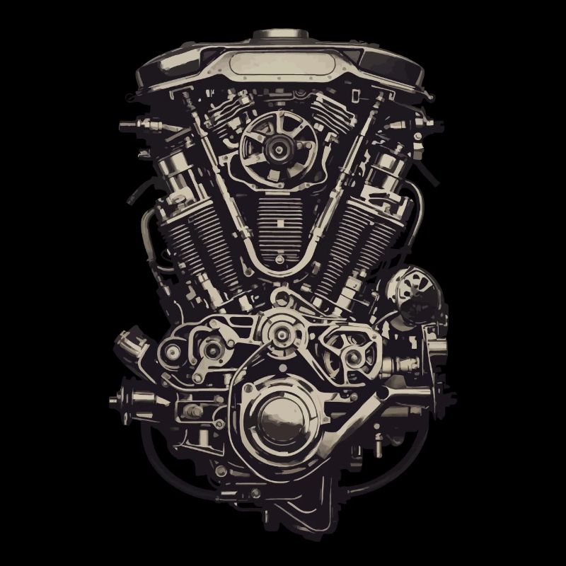 Motor Engineer Motor Vehicle Mechanic Vintage