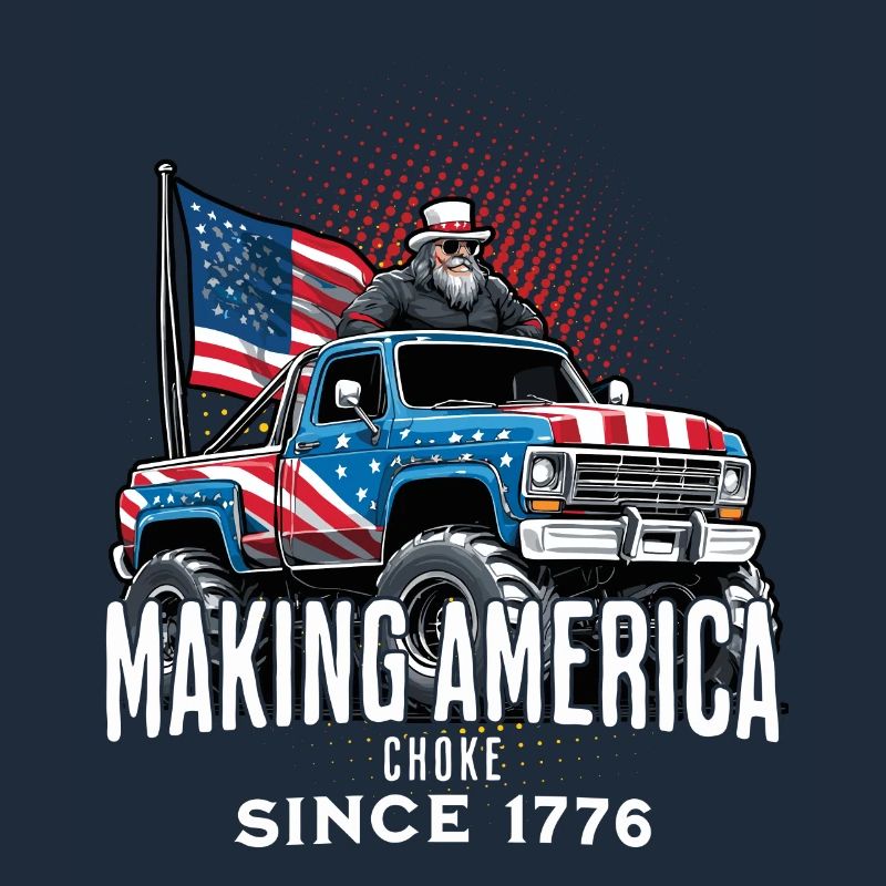 America suffocating since 1776 July 4
