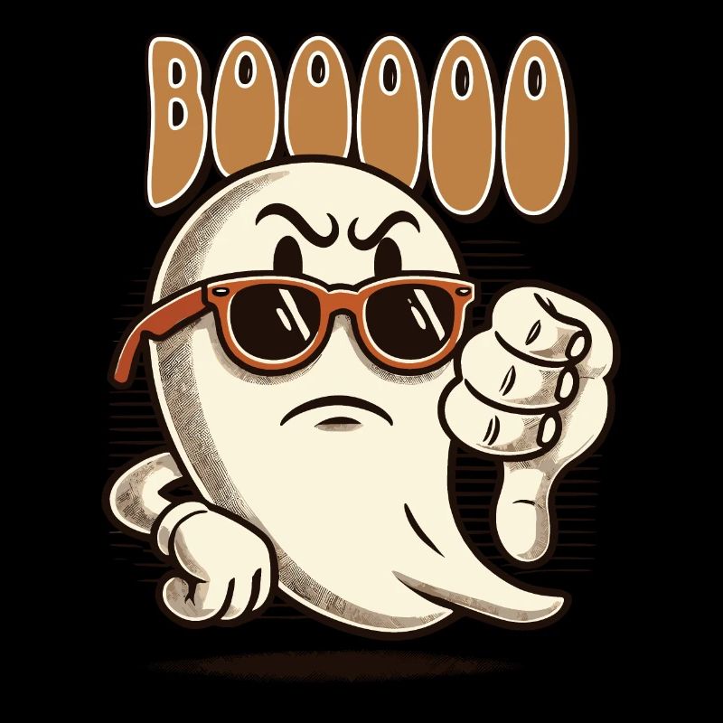 Booing Ghost Drôle Ghost Design