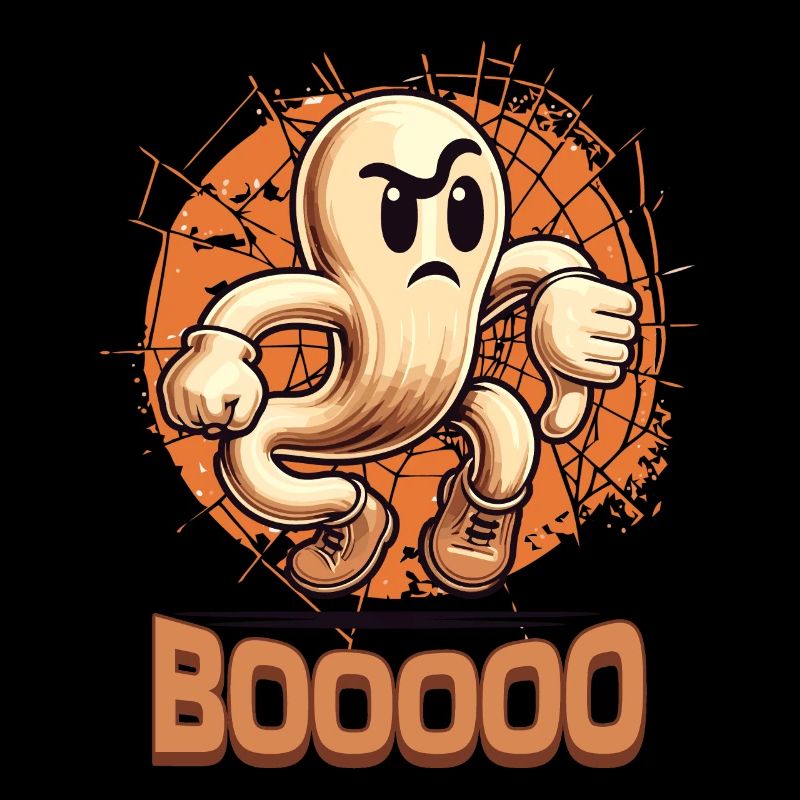 Booing Ghost Drôle Ghost Design