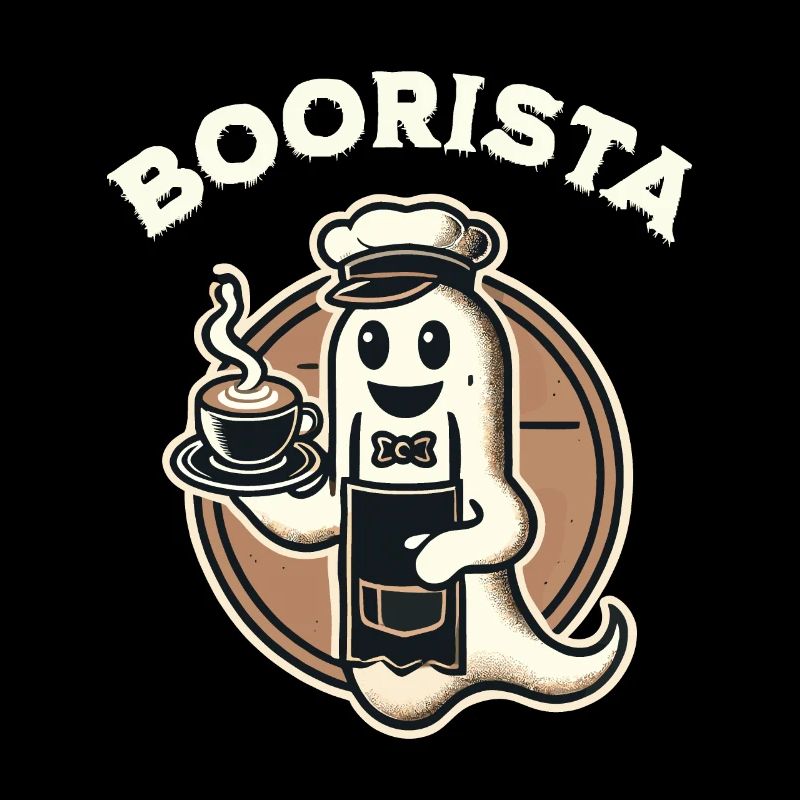 Funny Coffee Saying Spooky Ghosts
