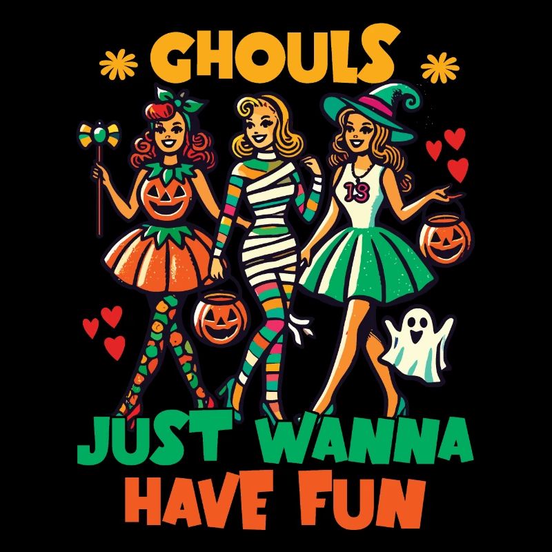 Les goules veulent juste s’amuser Halloween Fun