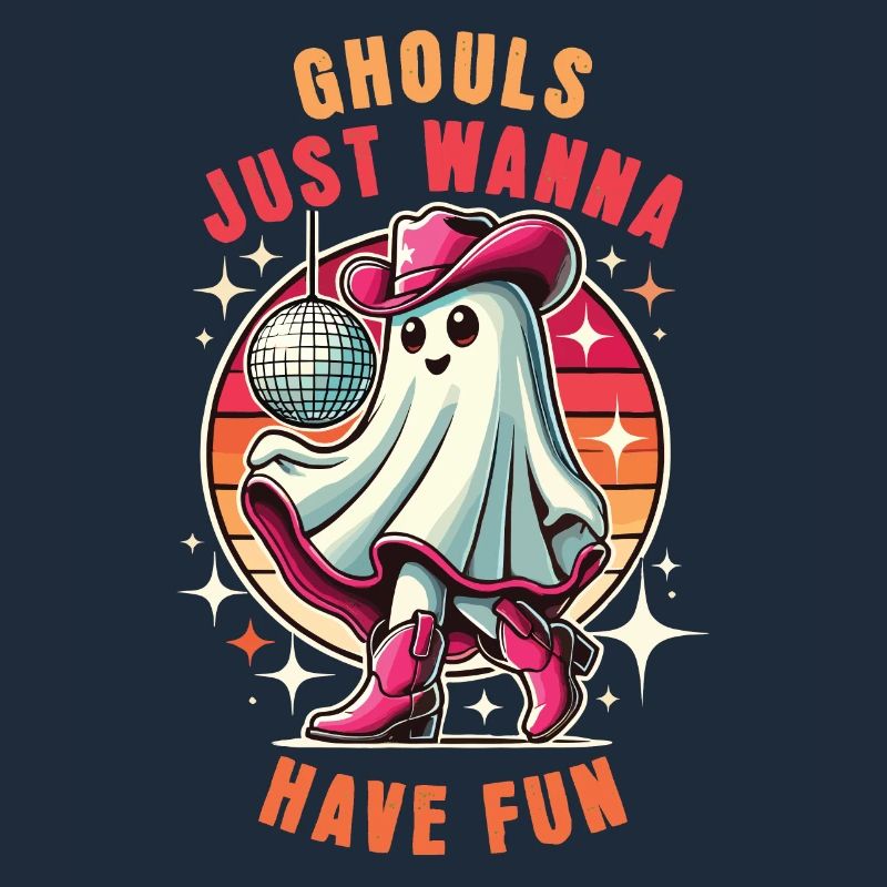 Les goules veulent juste s’amuser Retro Disco