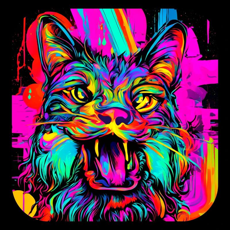 Neon Colors Colorful Creative Style Glow