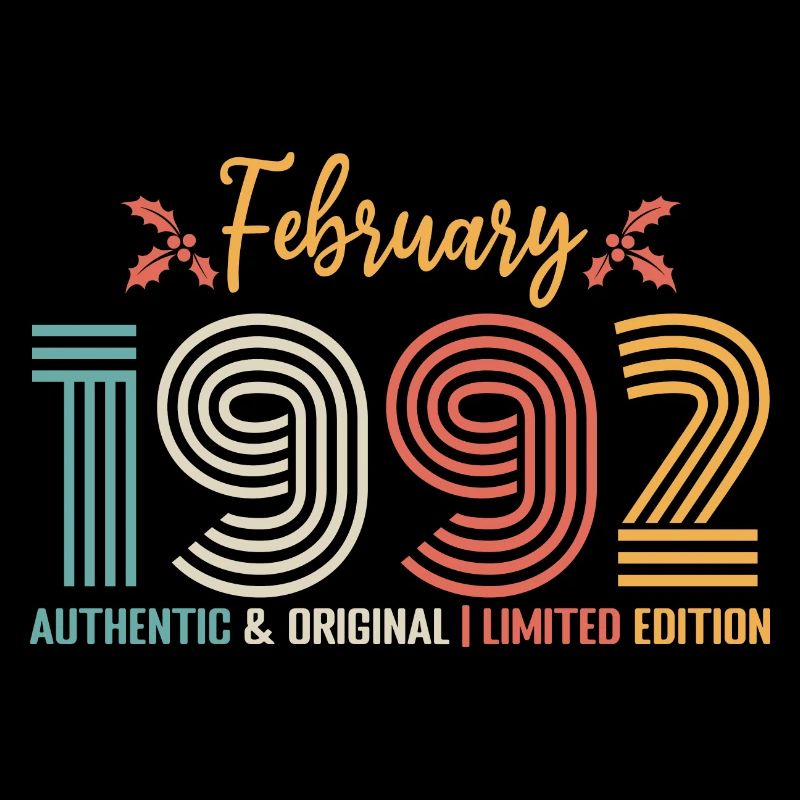 February 1992 Anniversary February 1992 Retro
