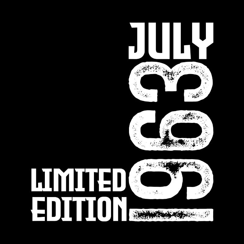 Geschenk Juli 1963. Geburtstag Juli 1963.