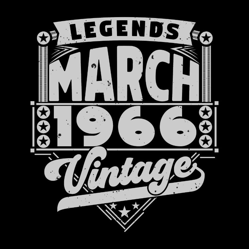 Vintage Anniversary Gift March 1966, March 1966.