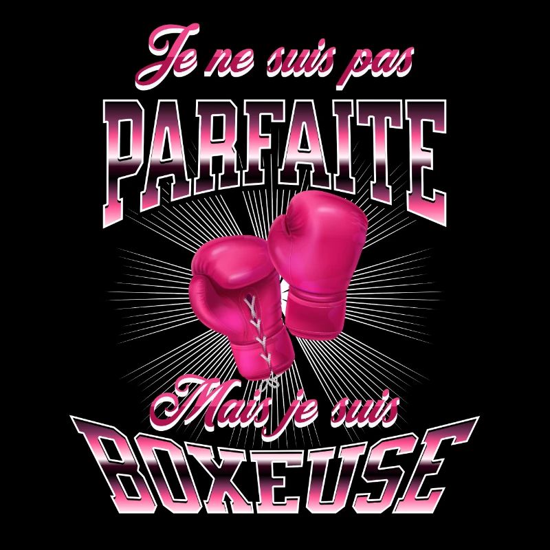 Cadeau original pour boxeuse, Boxe féminine,
