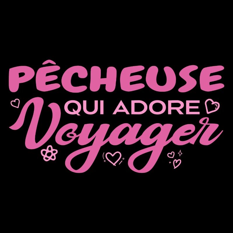 Pêcheuse globe-trotteuse passionnée de voyages