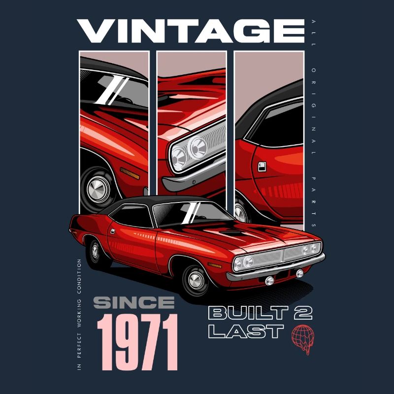 Ich bin nicht alt, ich bin ein Oldtimer, der 1971 geboren wurde