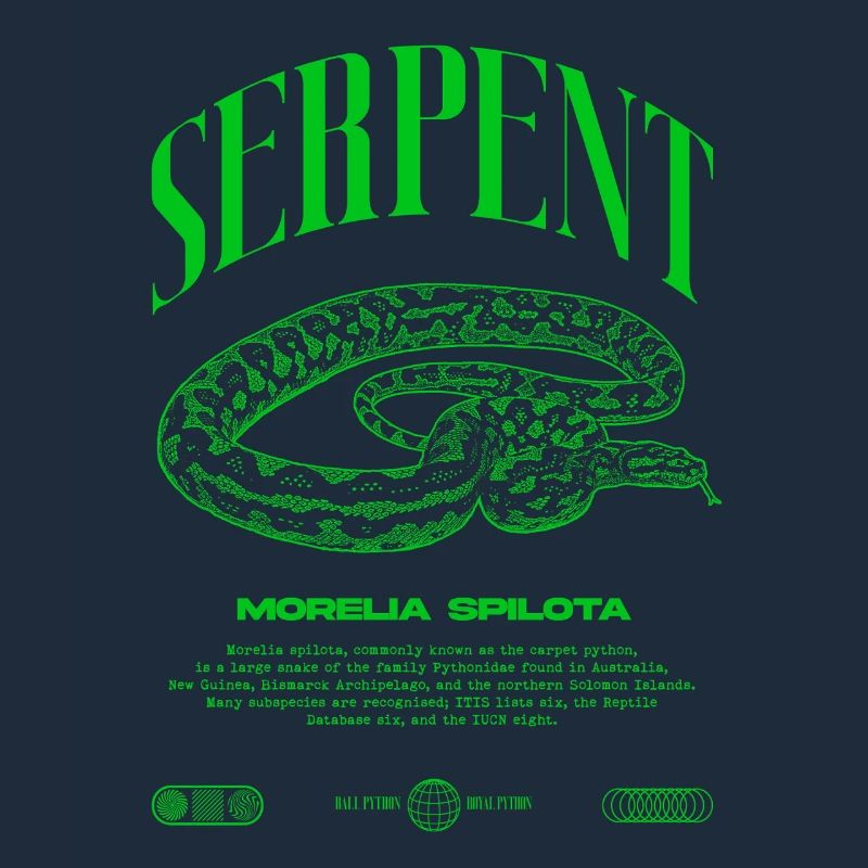 Teppich Python Moderne Reptile Keeper Streetwear