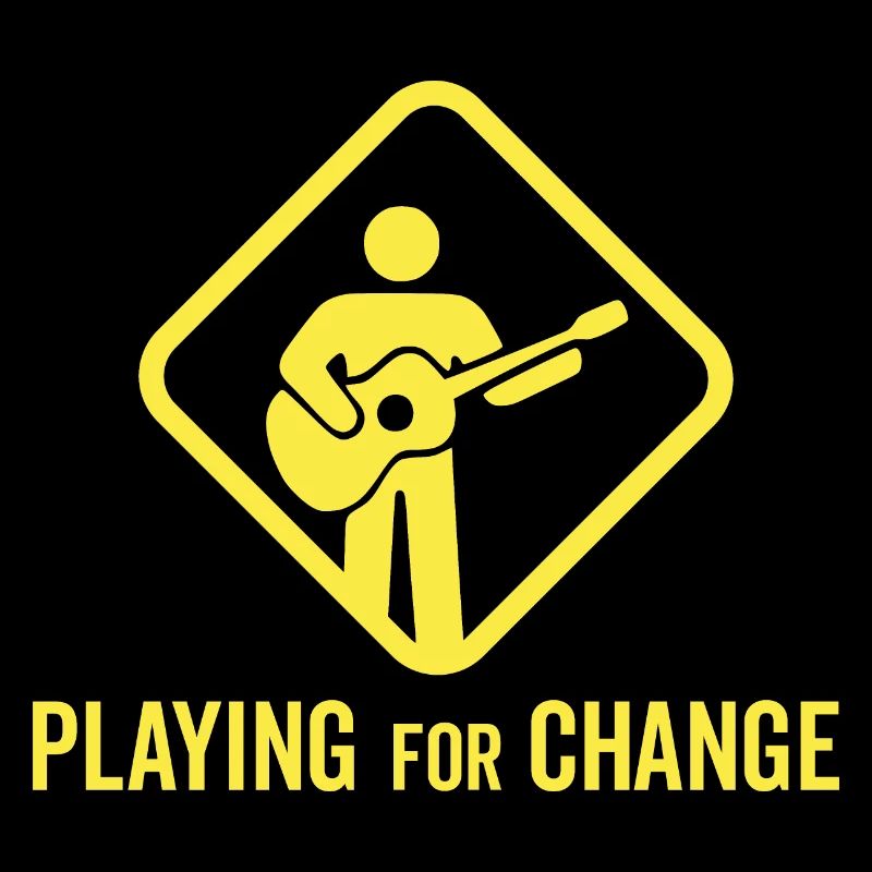 Playing for Change Straßenschild-Logo