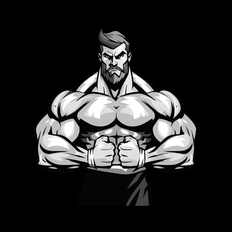 Bodybuilder Gym Muscles