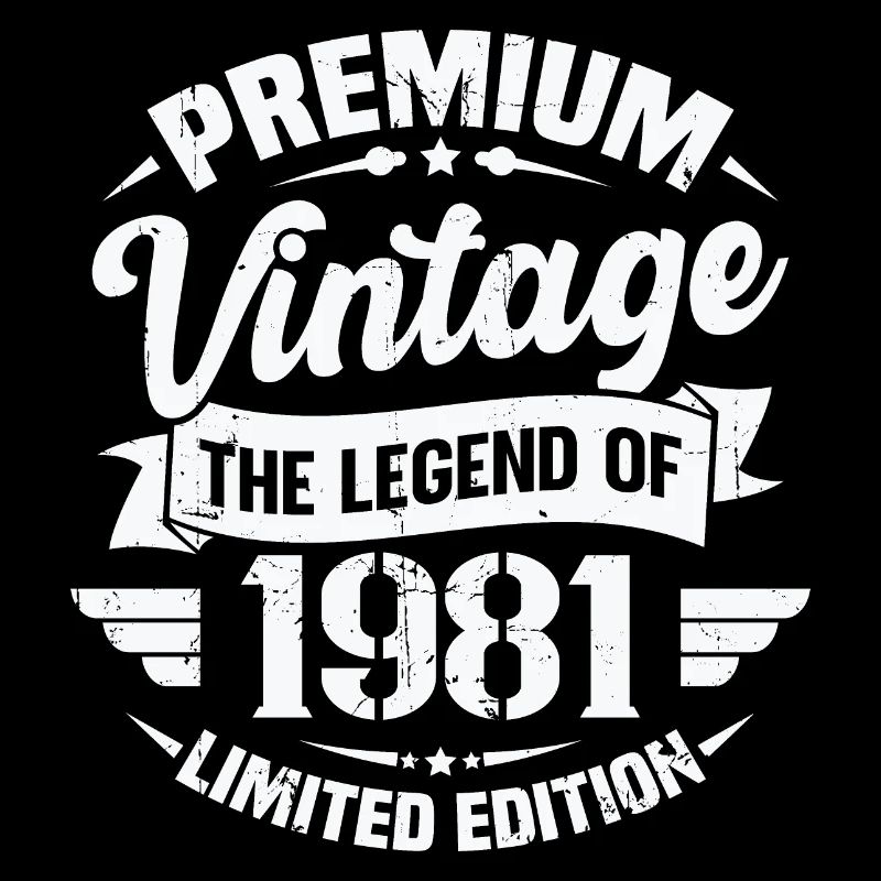 Vintage 1981 Limitierte Auflage