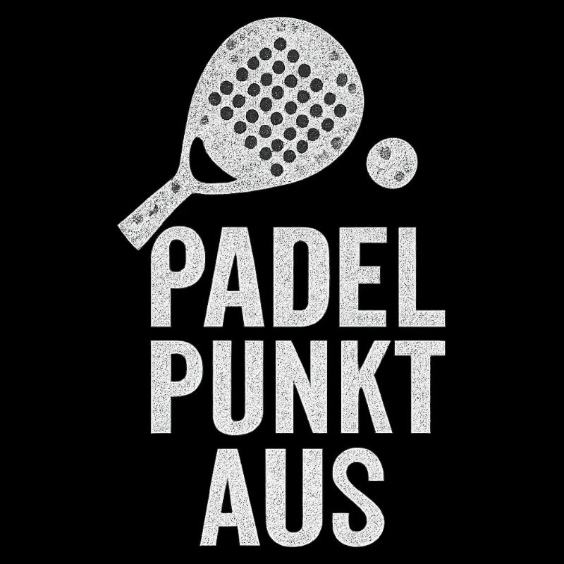Padel. Punkt. Aus. – Statement Design