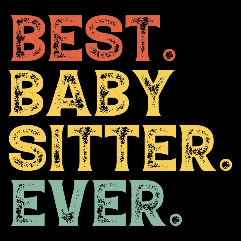 Bester Babysitter aller Zeiten Retro Vintage Babysitter