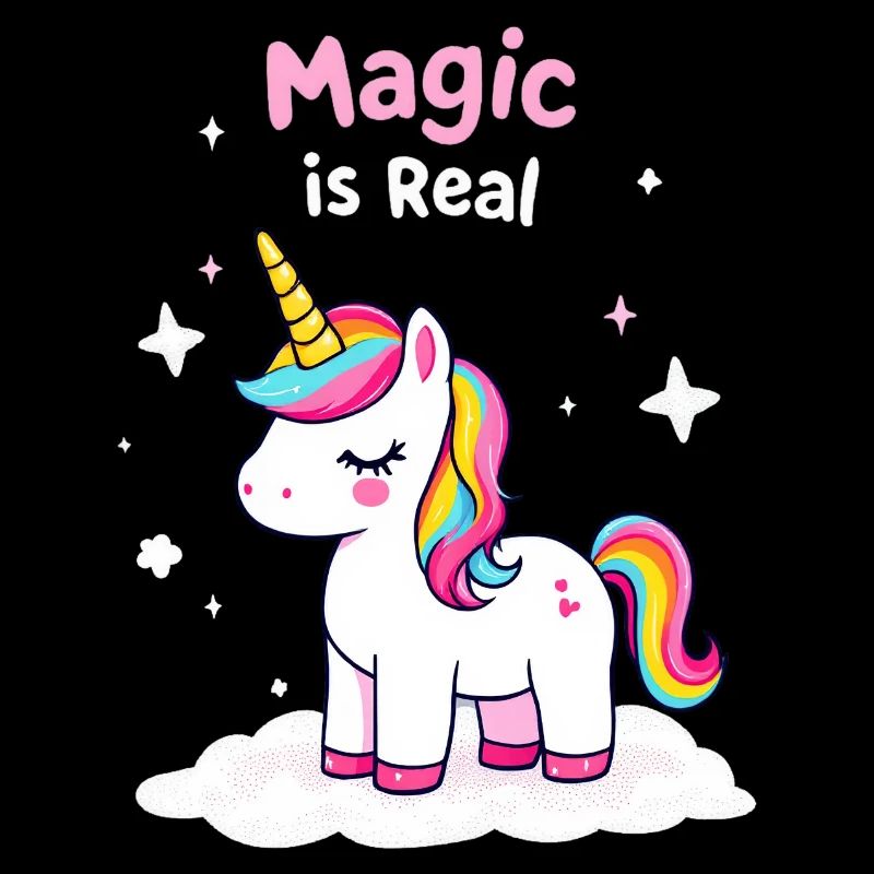 Magic Is Real : Unicorn Fantasy Dreamscape pour