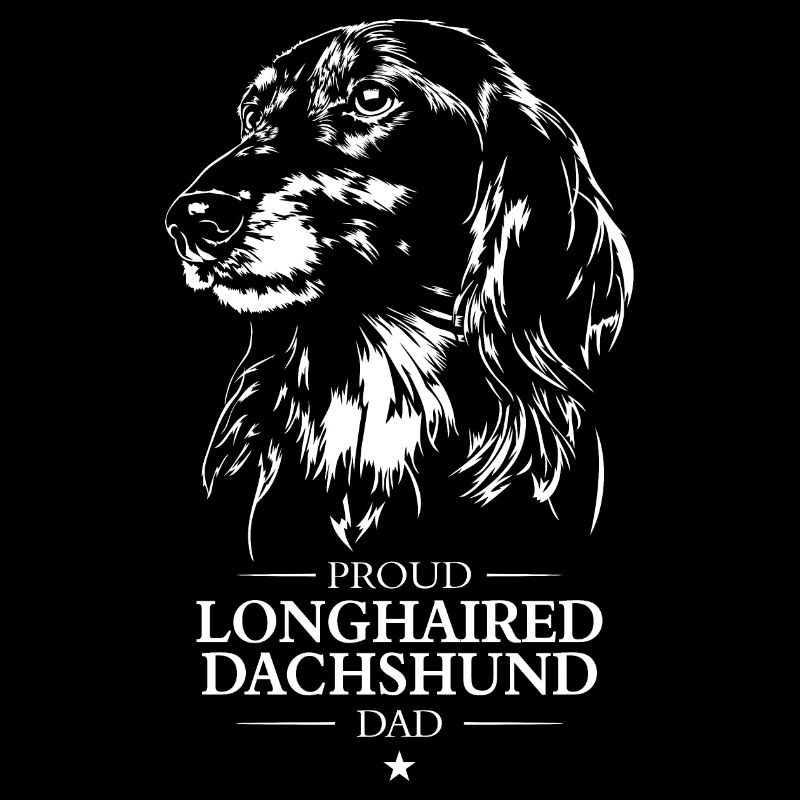Teckel à poil long Papa Chiens Chien Wilsigns