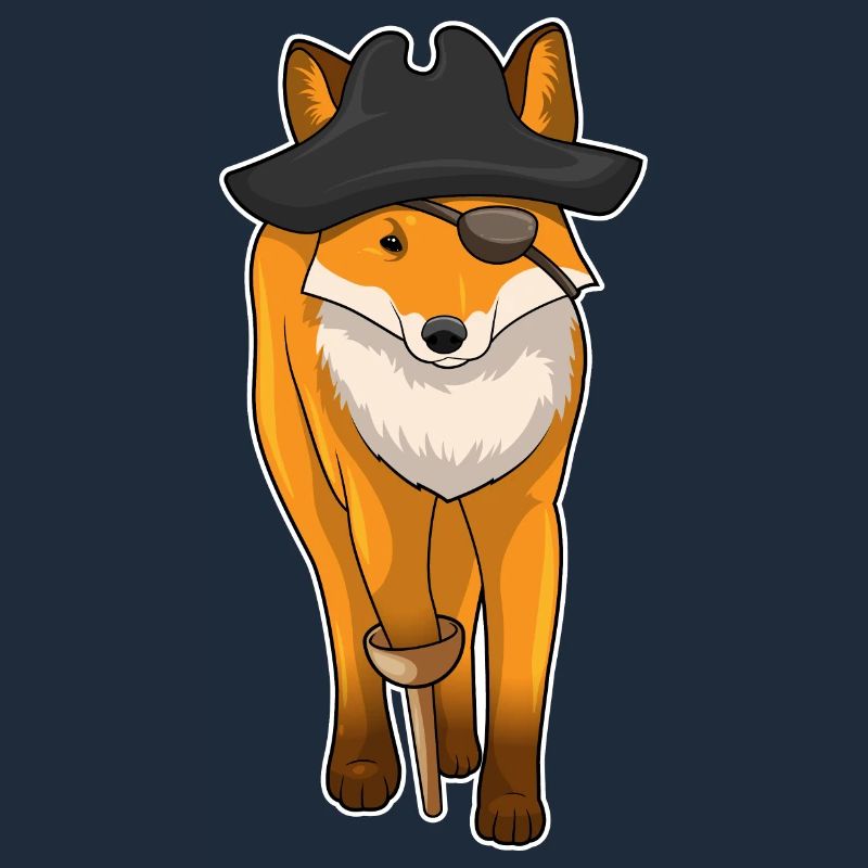 Fox Pirate Eye Patch