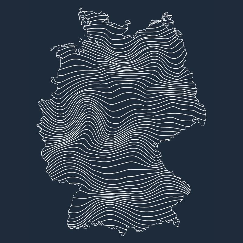 Germany Abstract Map