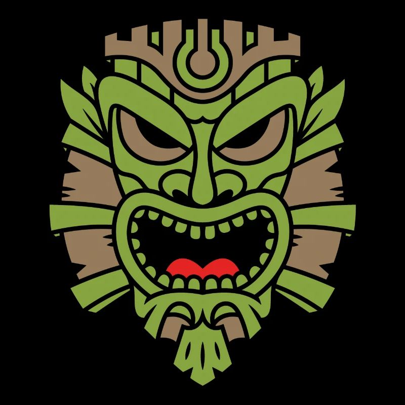 Mystical Mysterious Aztec Mask