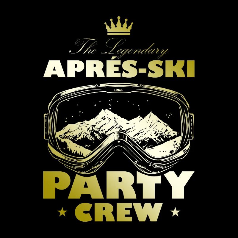 Équipe d’après-ski Party Devise de l’équipe