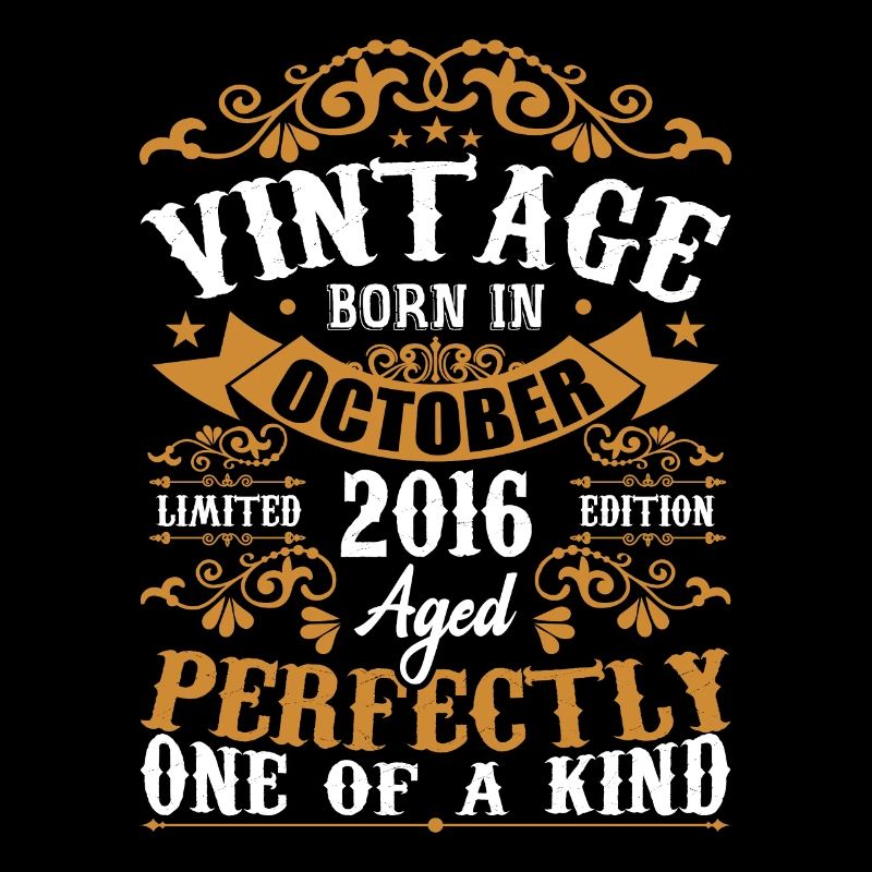 Oktober 2016 Geburtstagsgeschenk 2016 Oktober