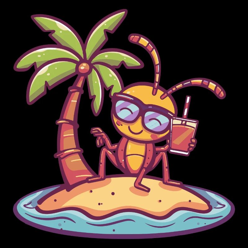 Vacances d’été de fourmi