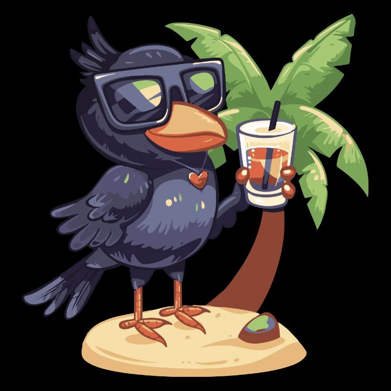 Bande dessinée Raven Crow Summer Beach