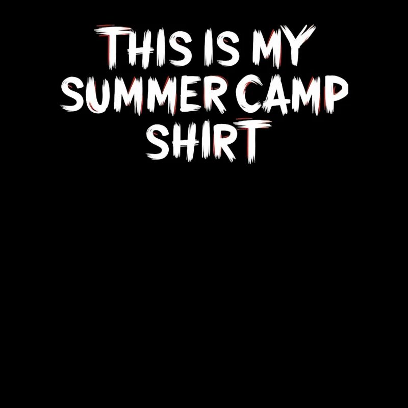 C’est ma chemise de camp d’été - parfaite pour le camp